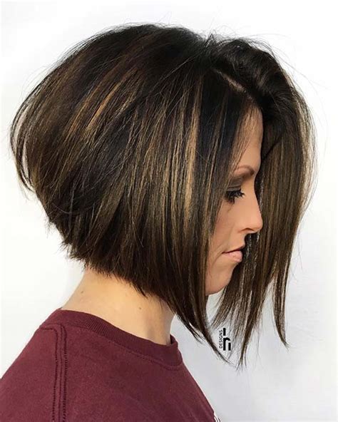 34 Easy Short Stacked Bob Haircuts For Thin Hair To Copy