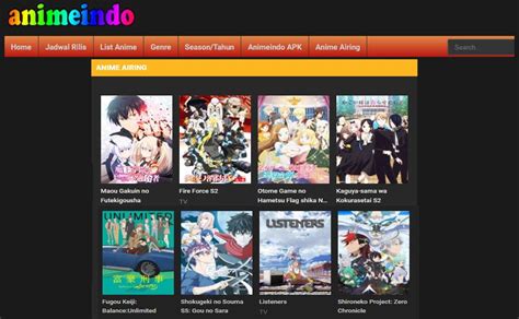 Situs Streaming Anime Sub Indo Terbaik 2020