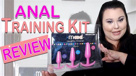 butt plug set for beginners anal training kit review youtube