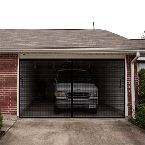 Buy Premium Garage Door Screen For 1 Car Garage 10x8ft Durable Heavy