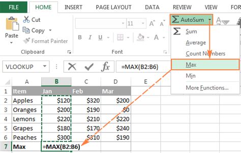 How To Autosum In Excel