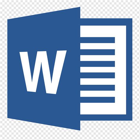 Microsoft Word Logo Png Y Vector Gambaran