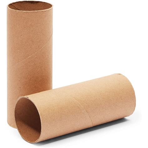 36 Pack Brown Cardboard Tubes For Crafts Projects DIY Art Rolls 1 6