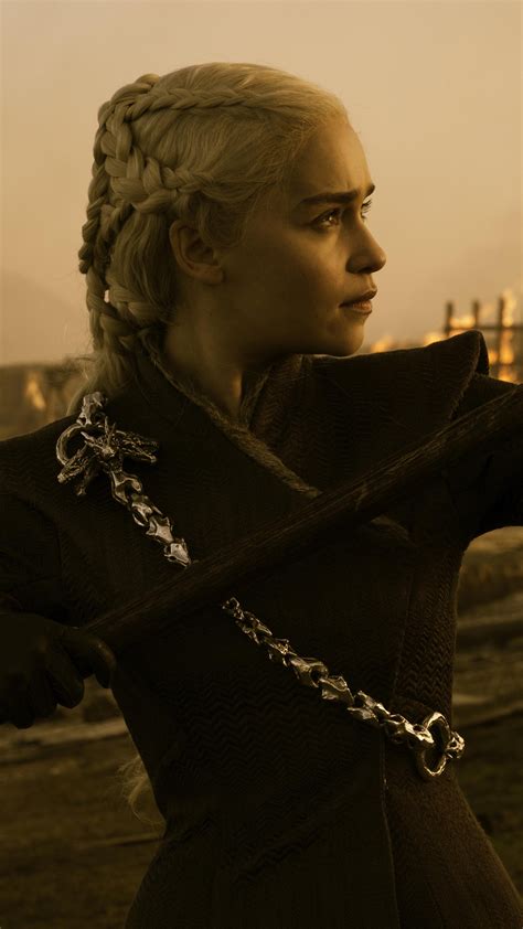 2160x3840 Game Of Thrones Season 7 Emilia Clarke As Daenerys Targaryen