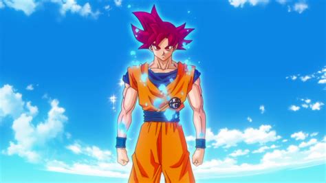 30 Dragon Ball Z Battle Of Gods Goku Super Saiyan God Transformation