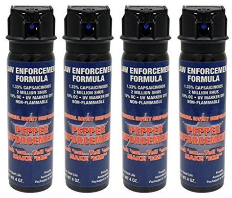 Pepper Enforcement 4 Pack Pe1110mf Ft Fogger Pepper Spray 10 Oc