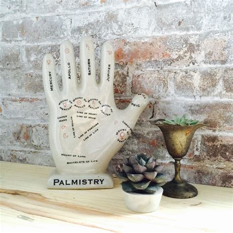 Xl Palmistry Ceramic Hand Jewelry Display Hand Jewelry Jewellery
