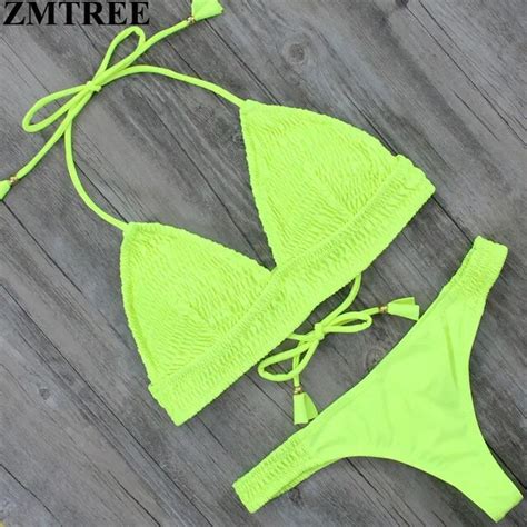 Zmtree New Design Sexy Brazilian Bikini 2017 Women Swimsuit Biquini