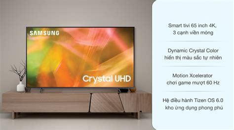So Sánh Giá Smart Tivi Samsung 4k Crystal Uhd 65 Inch Ua65au8100 Vietdy