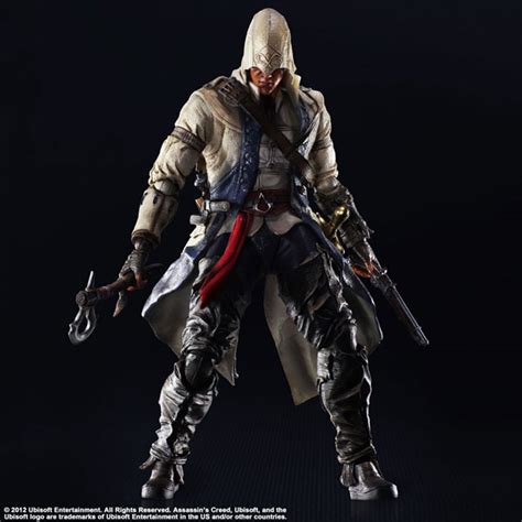 Square Enix Assassin S Creed Iii Play Arts Kai Connor Action Figure