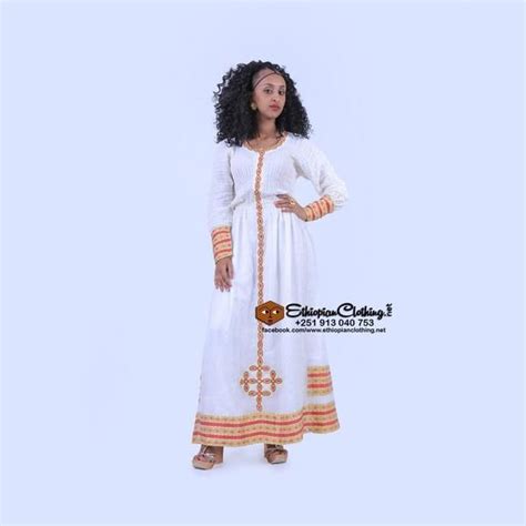 Ethiopianclothing Newhabeshalibs Eritreanfashion Ethiopiancottonfabric Handembroidered