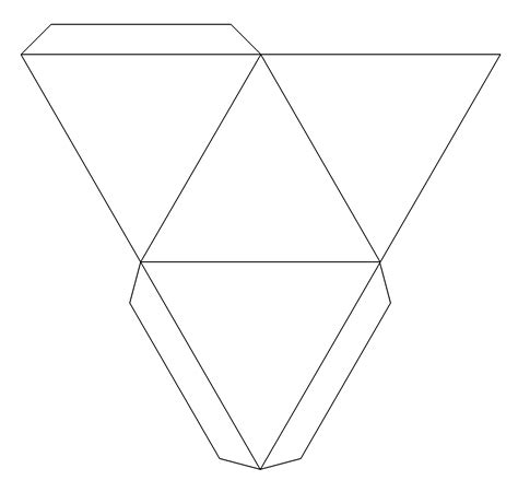 Paper Pyramid Template