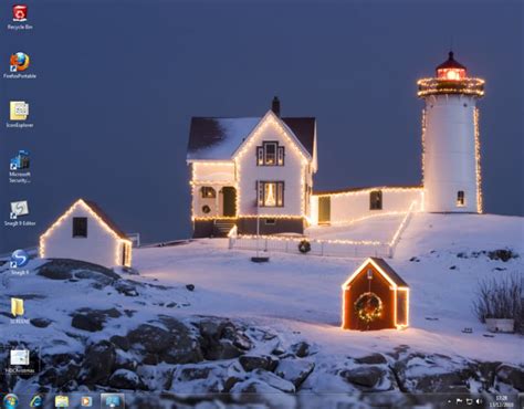 Windows 7 Christmas Theme — Скачать
