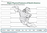 Label the Geographical Features on the Map | Teaching geography ...
