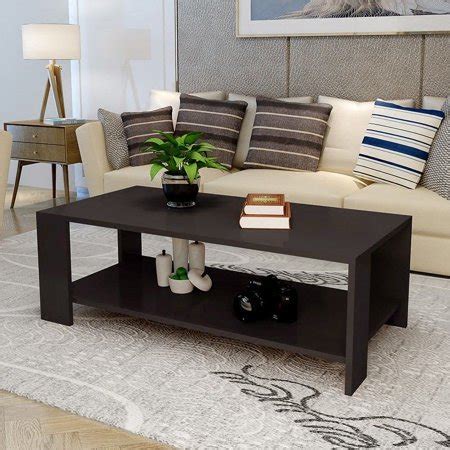 Heather ann creations bresson coffee table. Zimtown Modern Rectangle Sofa Coffee Table End Table ...
