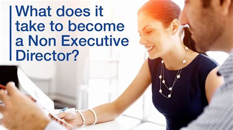 What Does It Take To Become A Non Executive Director Youtube