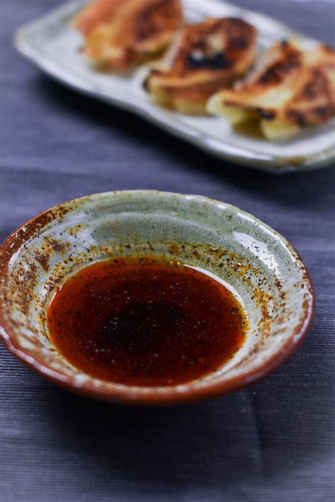 Serve gyoza with dipping sauce. My Favourite Dipping Sauce Recipe for Gyoza (餃子のタレ) - Sudachi