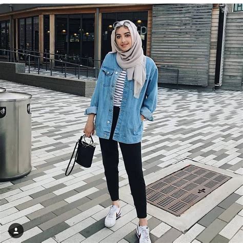 Simple Casual Hijab Outfits Just Trendy Girls