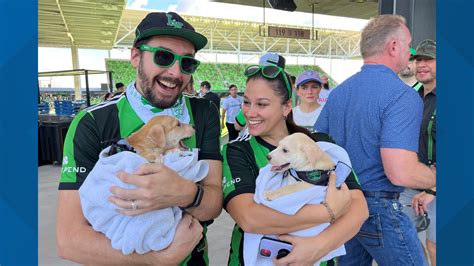 Austin Fc Playoff Debut Features Two Puppies As Honorary Mascots