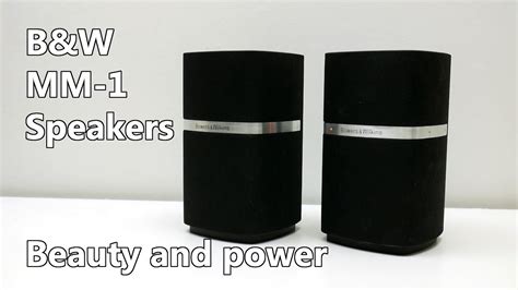 Bowers And Wilkins Mm 1 Pc Speakers Review Youtube