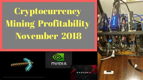 Earn cryptocurrency regularly, crypto mining is still profitable! Cryptocurrency Mining Profitability November 2018 - YouTube