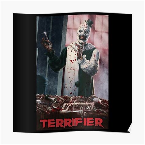 Terrifier Movie Horror Art The Clown Poster Film Poster For Sale By