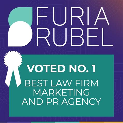 Furia Rubel Voted No 1 Best Law Firm Marketing And Pr Agency Furia