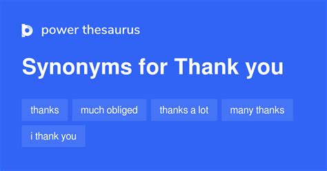 14 Synonyms For Thank You Related To Gratitude