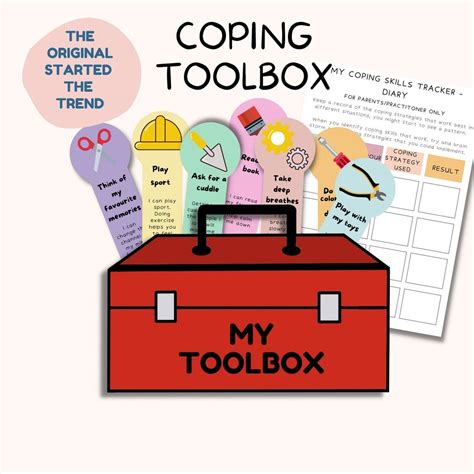 Printable Coping Skills Toolbox Worksheets Coping Skills Worksheets