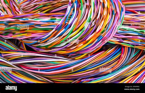 Colorful Data Cable Hi Res Stock Photography And Images Alamy