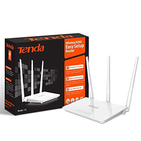 Tenda F3 N300 Wireless Wi Fi Router