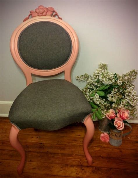 Ombre Chair Annie Sloan Scandinavian Pink And Cream Ombre Chair