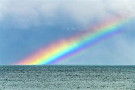 Rainbow Over Lake Ontario Photograph By James Montanus Fine Art America