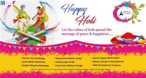Apex Infotech India Pvt Ltd Wishing You All A Colorful And Happy Holi