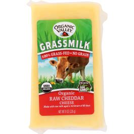 Grassmilk Raw Organic Cheddar