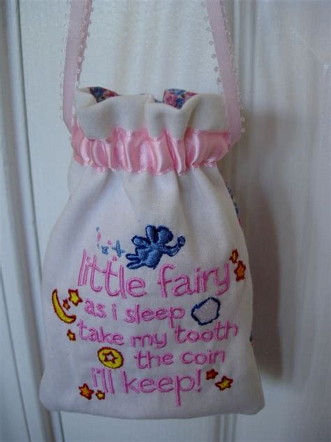 Melissa Has Been Busy Making Tooth Fairy Bags Using Our The Tooth