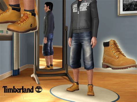 The Sims Resource Timberland Boots