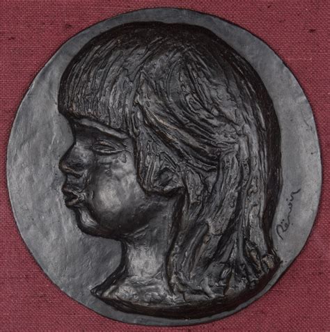 Lot 207 Renoir Bronze Sculpture Medallion De Coco Case Auctions