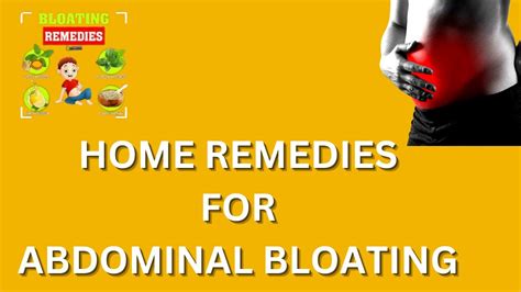 Home Remedies For Abdominal Bloating Home Remedies For Stomach