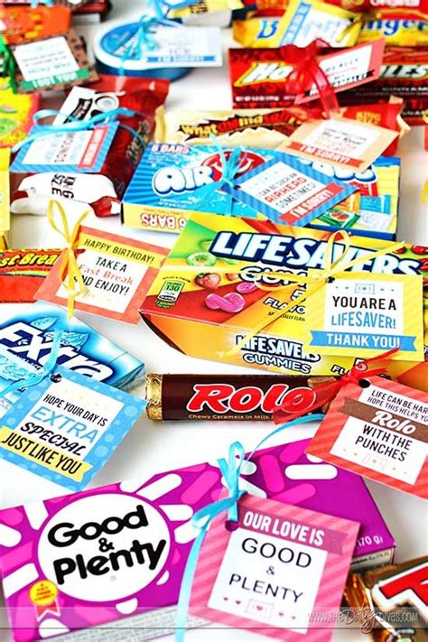 Clever candy sayings with candy quotes, love sayings and more! Clever Candy Sayings | Handmade Gifts and Decor | Candy quotes, Candy bar gifts, Candy gifts