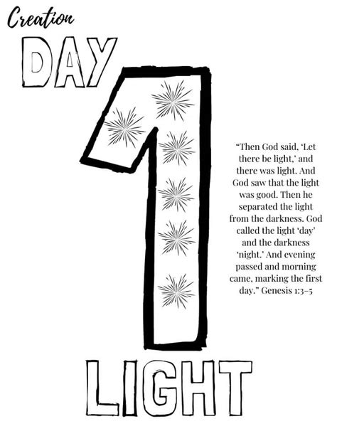 7th Day Of Creation Coloring Page Free Printable Coloring Pages For Kids