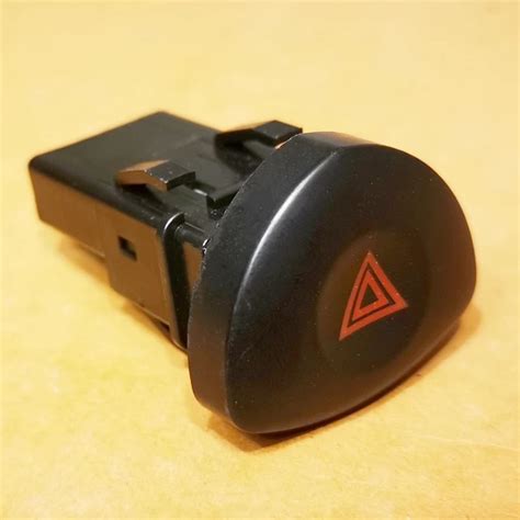 Car Hazard Emergency Light Flasher Switch Button For Renault Clio All