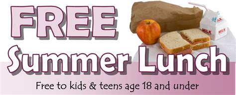 Summer Lunch Program - Extension Columbia County