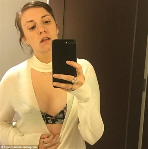 Lena Dunham Bares Cleavage In Lingerie For New Year S Day Photo Shoot