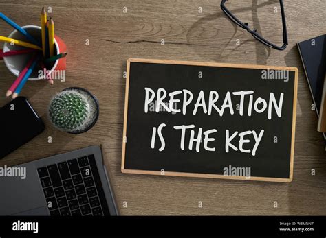 Be Prepared And Preparation Is The Key Plan Prepare Perform Stock