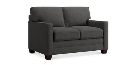 Bassett Alexander Casual Loveseat With Track Arms Williams And Kay
