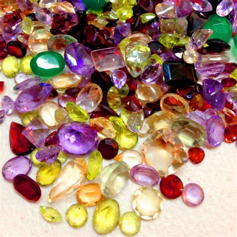 10 Carats Natural Loose Mixed Faceted Gem Gemstones Jewels And Free Usa