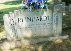 Hugh Lester Reinhardt 1893 1969 Mémorial Find a Grave