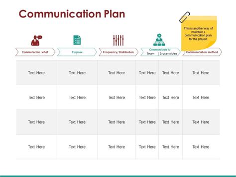 Communication Plan Ppt Slide Show Templates Powerpoint Presentation