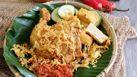 Super Easy Ayam Penyet Indonesian Smashed Crispy Fried Chicken Recipe